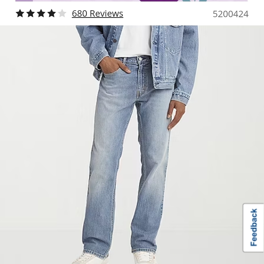 Levi's 559 Relaxes Straight Leg Men's Jeans